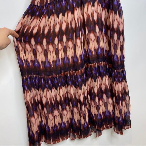 NWT ALC Elara Silk Printed Halter Dress - Picture 11 of 11